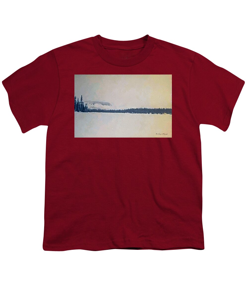 Winter lake  - Youth T-Shirt