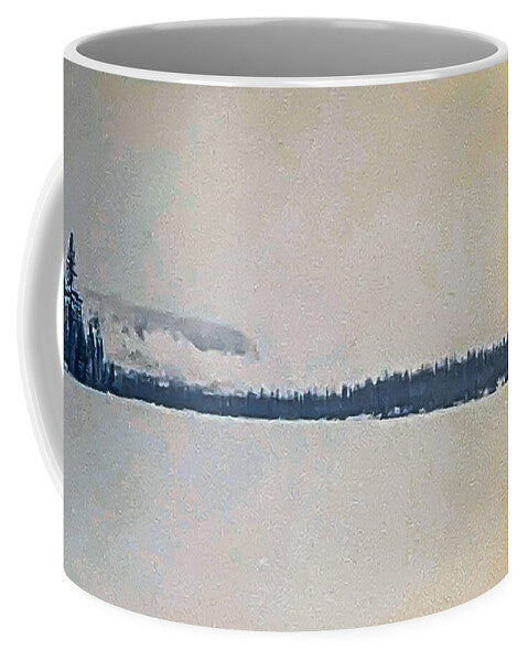 Winter lake  - Mug