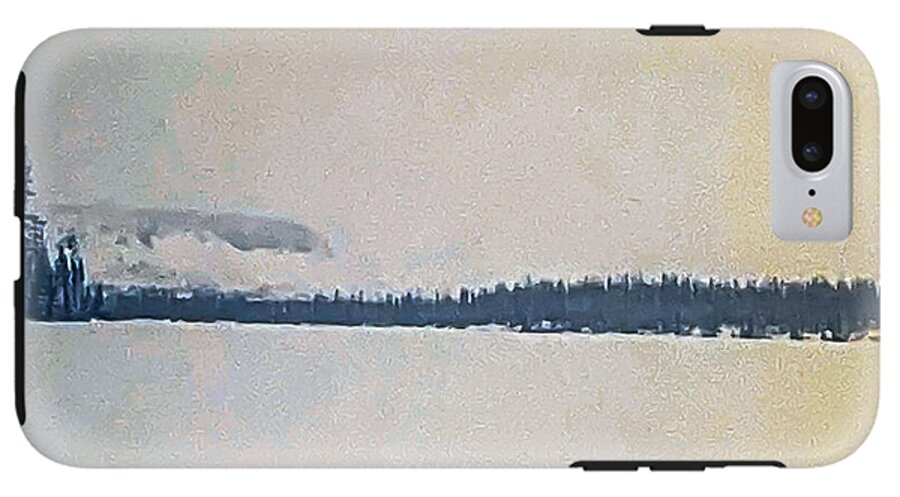 Winter lake  - Phone Case