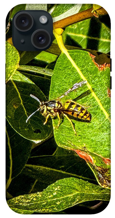 Yellow jacket  - Phone Case