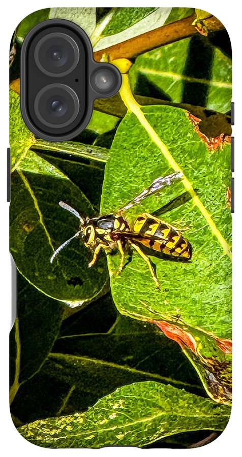 Yellow jacket  - Phone Case