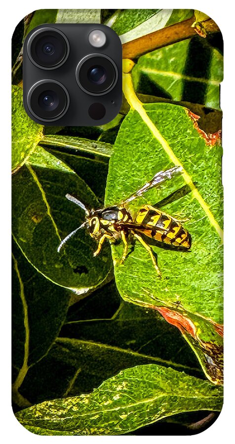 Yellow jacket  - Phone Case