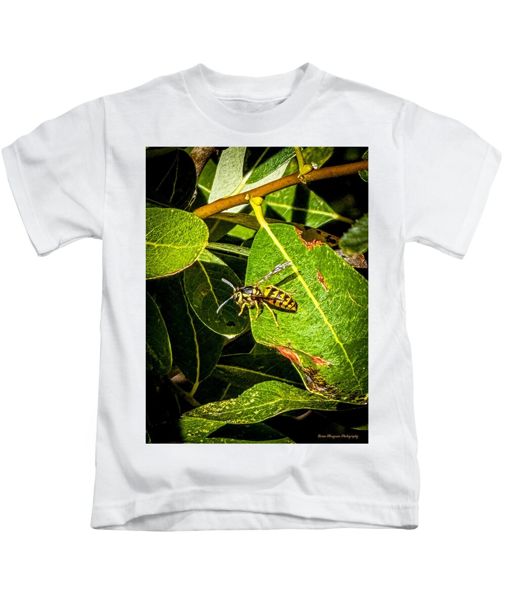 Yellow jacket  - Kids T-Shirt