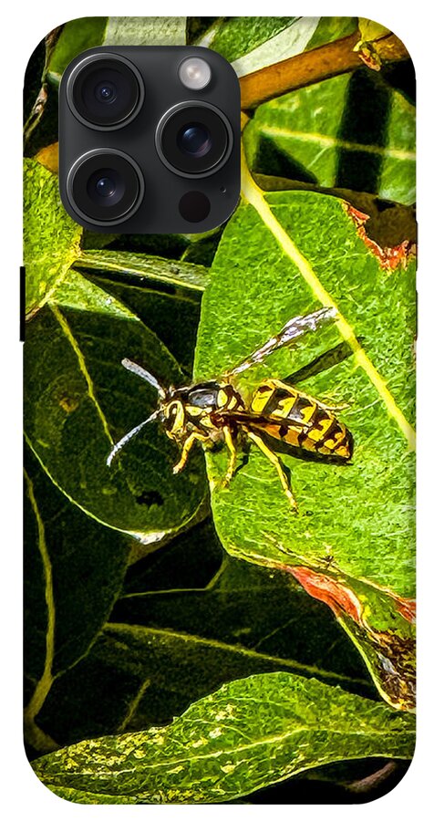 Yellow jacket  - Phone Case