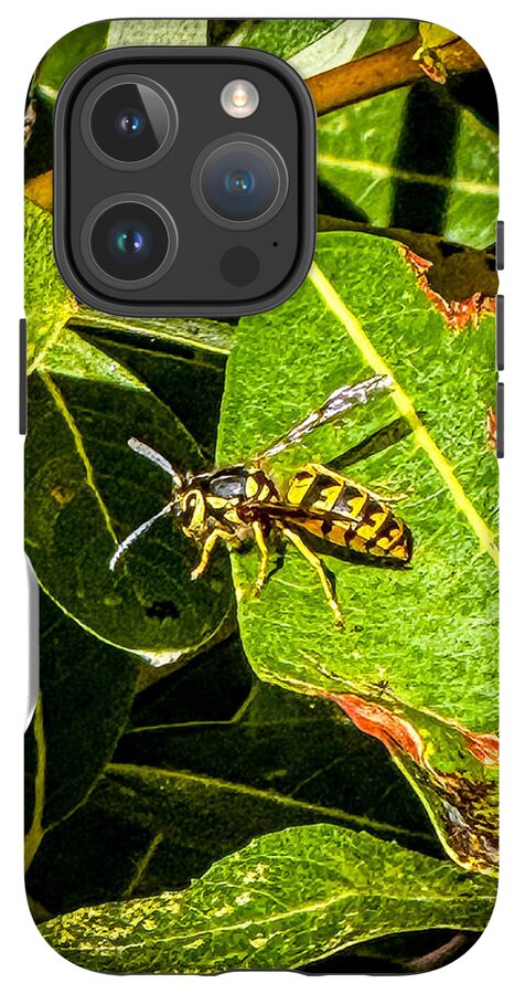 Yellow jacket  - Phone Case