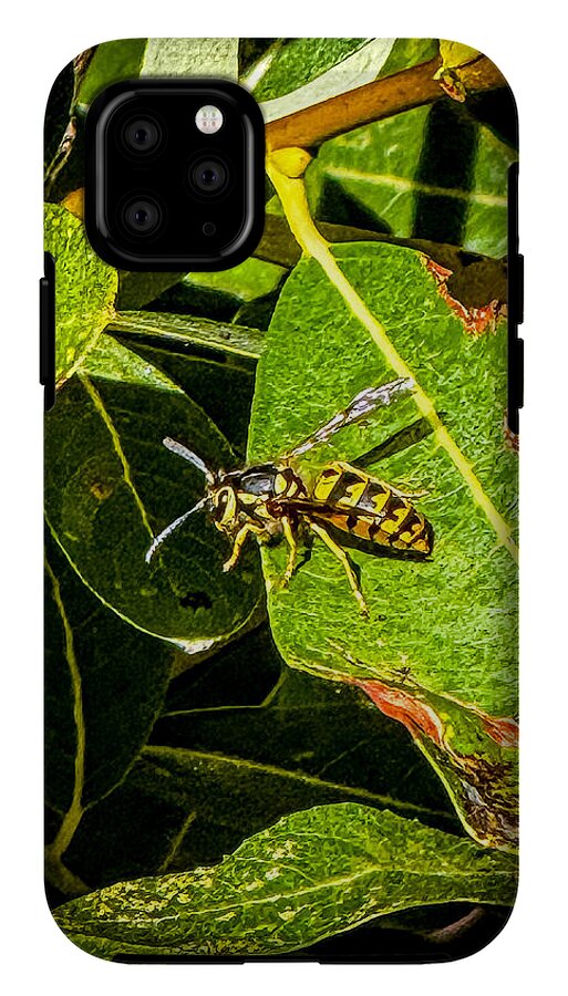 Yellow jacket  - Phone Case