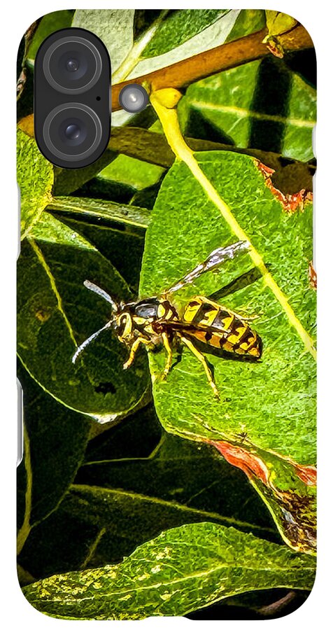 Yellow jacket  - Phone Case