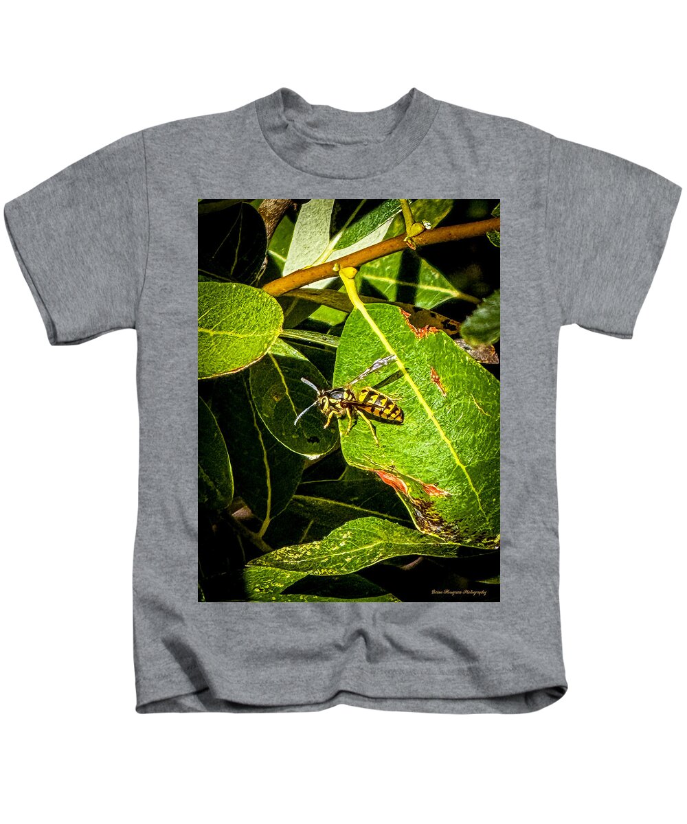 Yellow jacket  - Kids T-Shirt