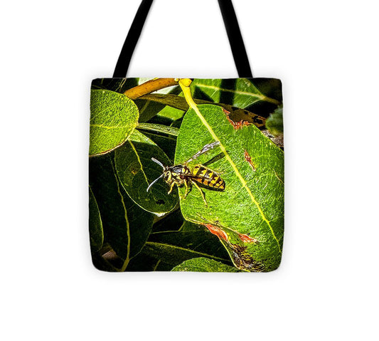 Yellow jacket  - Tote Bag
