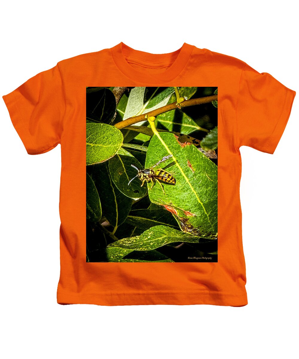 Yellow jacket  - Kids T-Shirt