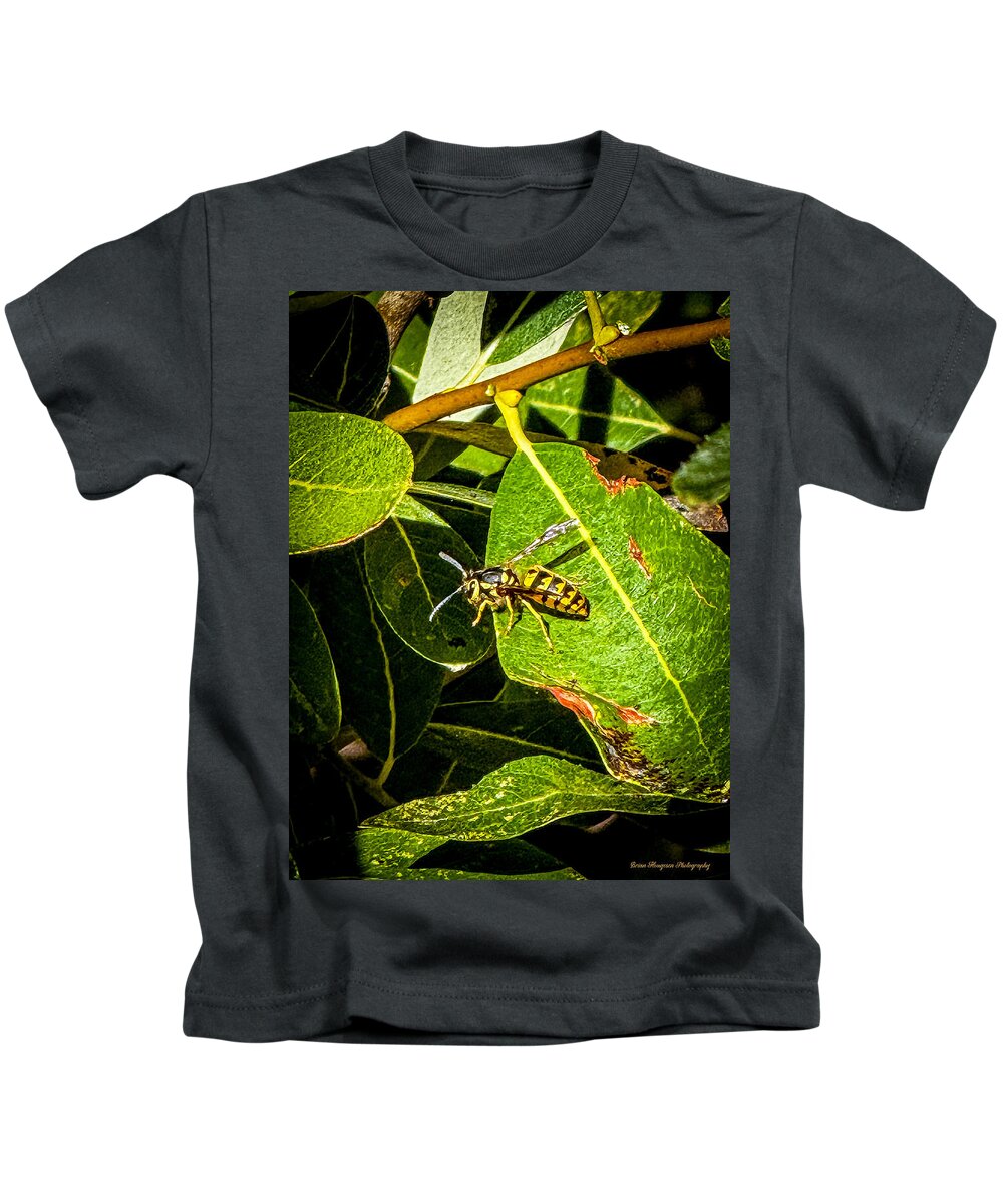Yellow jacket  - Kids T-Shirt