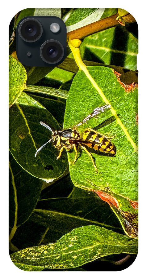 Yellow jacket  - Phone Case