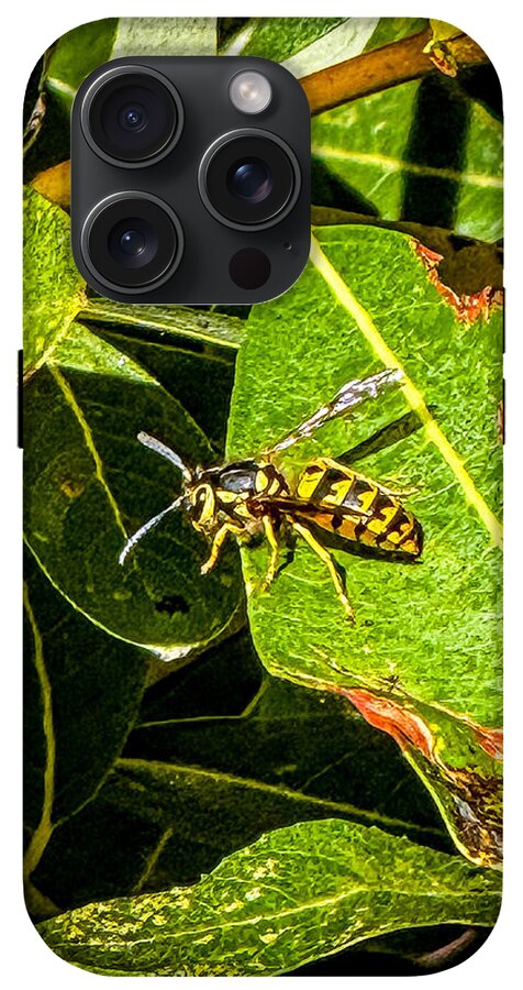 Yellow jacket  - Phone Case