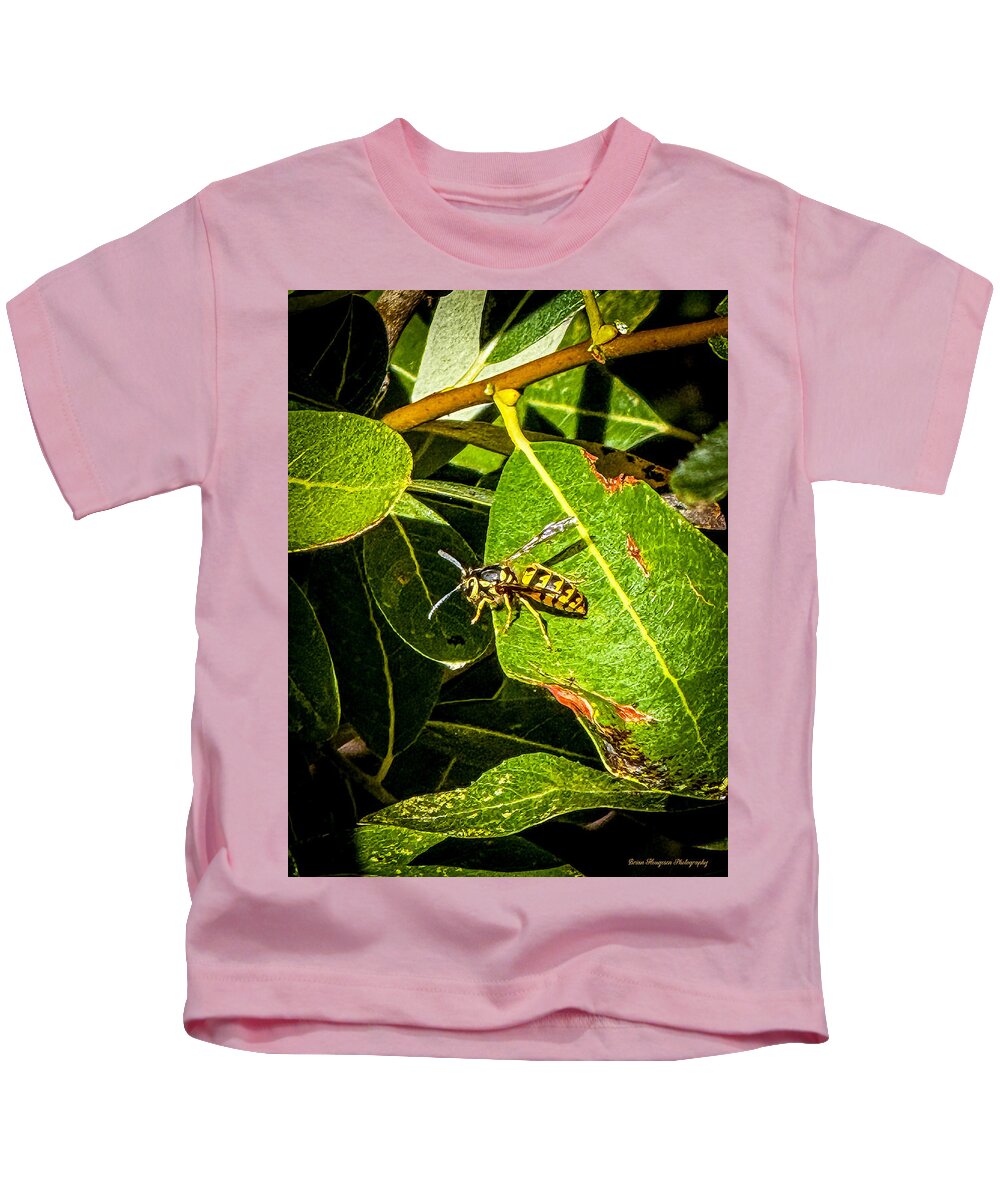 Yellow jacket  - Kids T-Shirt