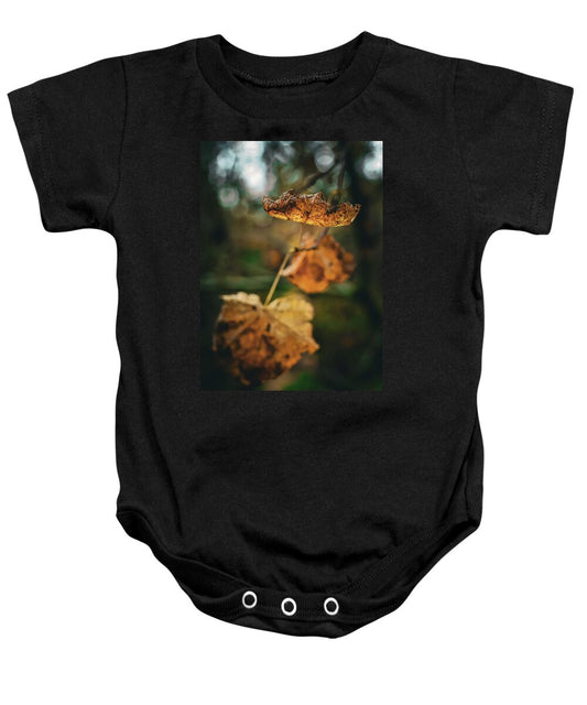 Yellow leaves  - Baby Onesie