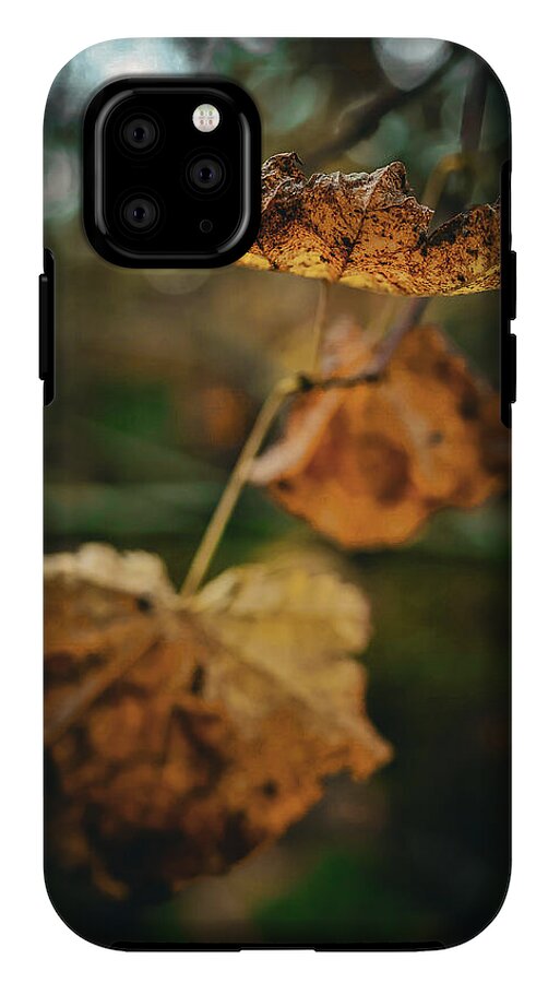 Yellow leaves  - Phone Case