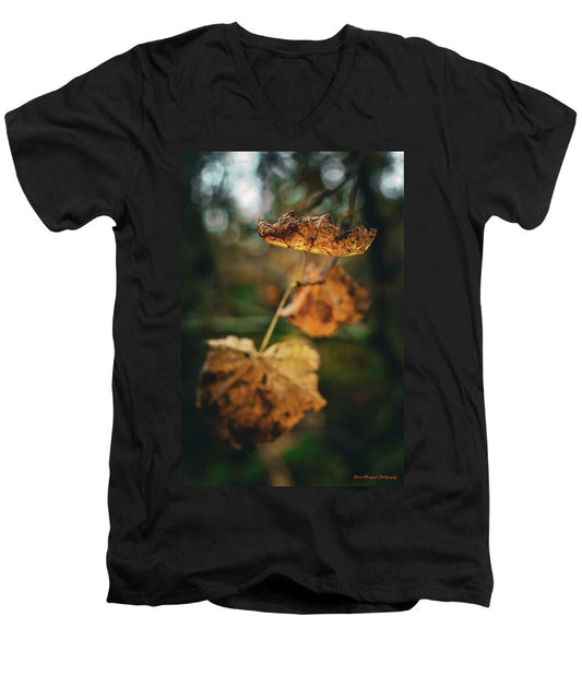 Yellow leaves  - Men's V-Neck T-Shirt