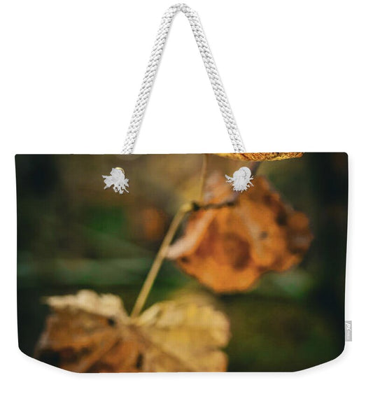 Yellow leaves  - Weekender Tote Bag