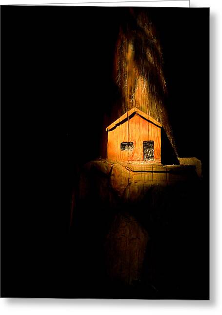 Yellow light house  - Greeting Card