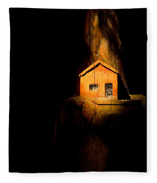 Yellow light house  - Blanket