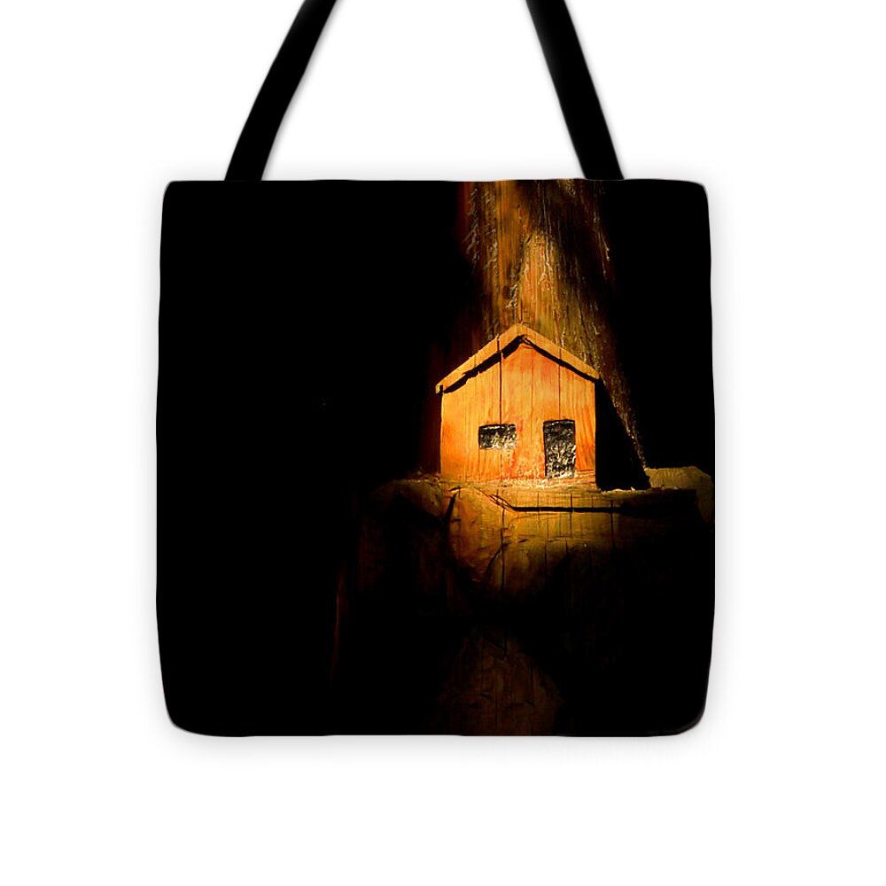 Yellow light house  - Tote Bag