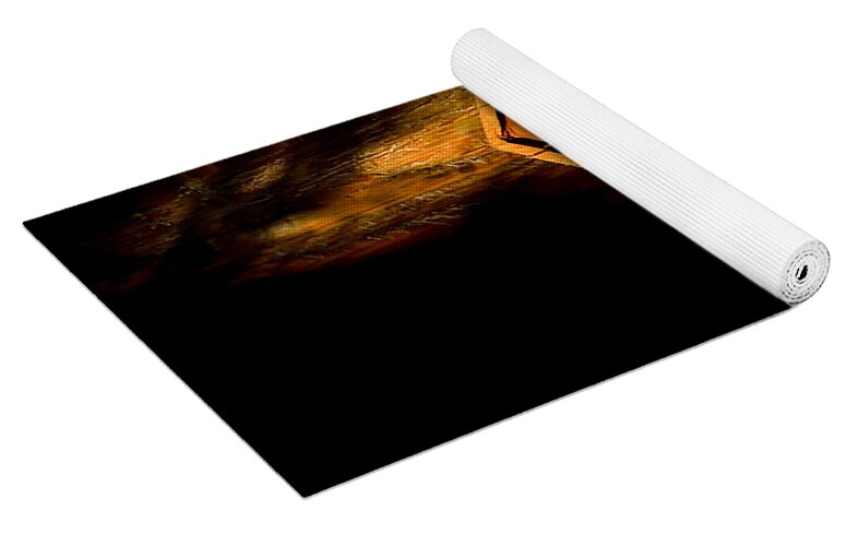 Yellow light house  - Yoga Mat